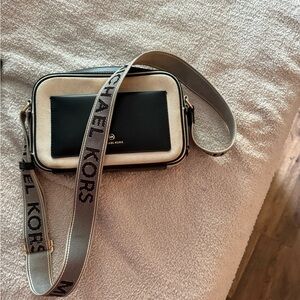 Michael Kors Two-Tone Crossbody Bag